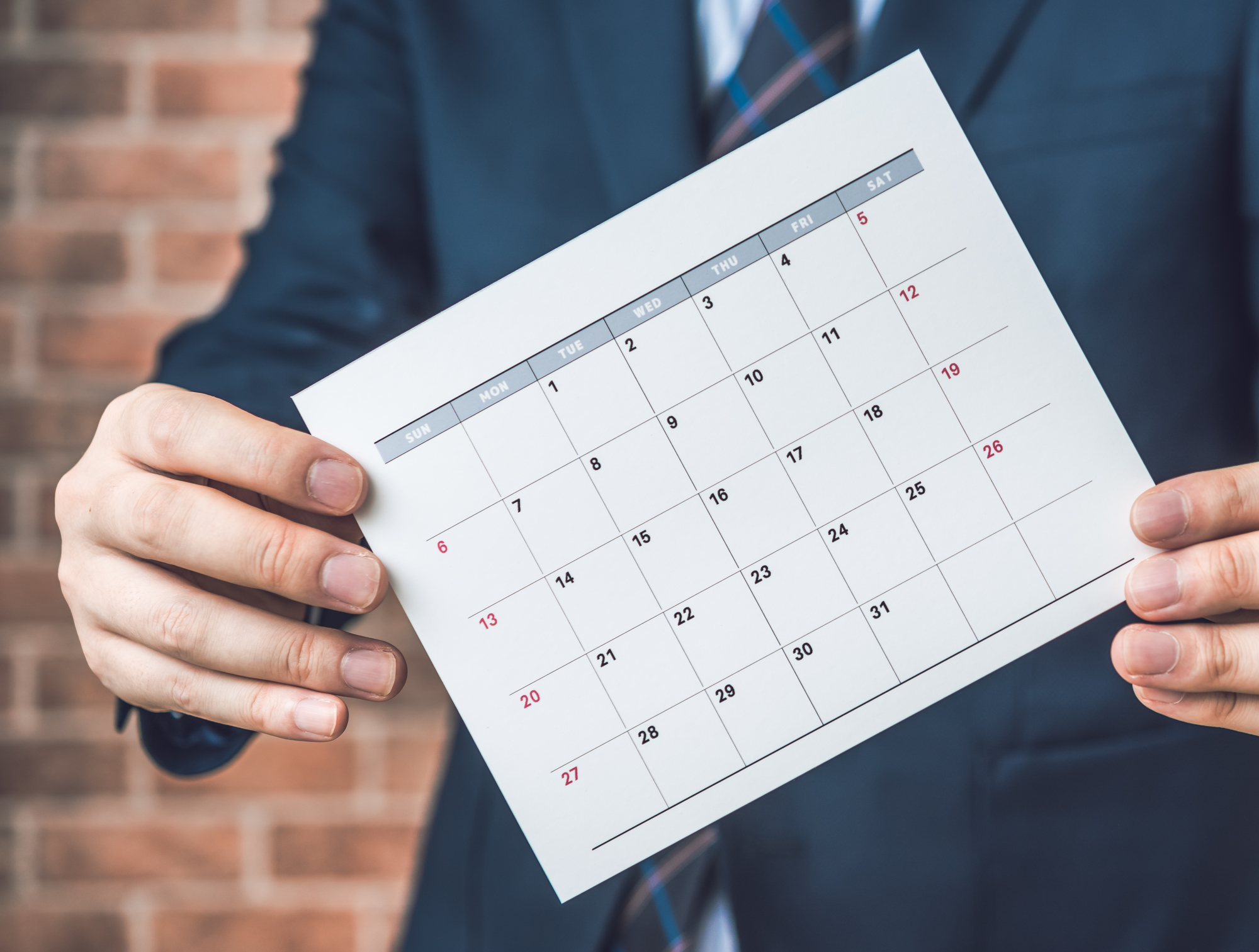 カレンダーで再就職手当がもらえるまでを表す図