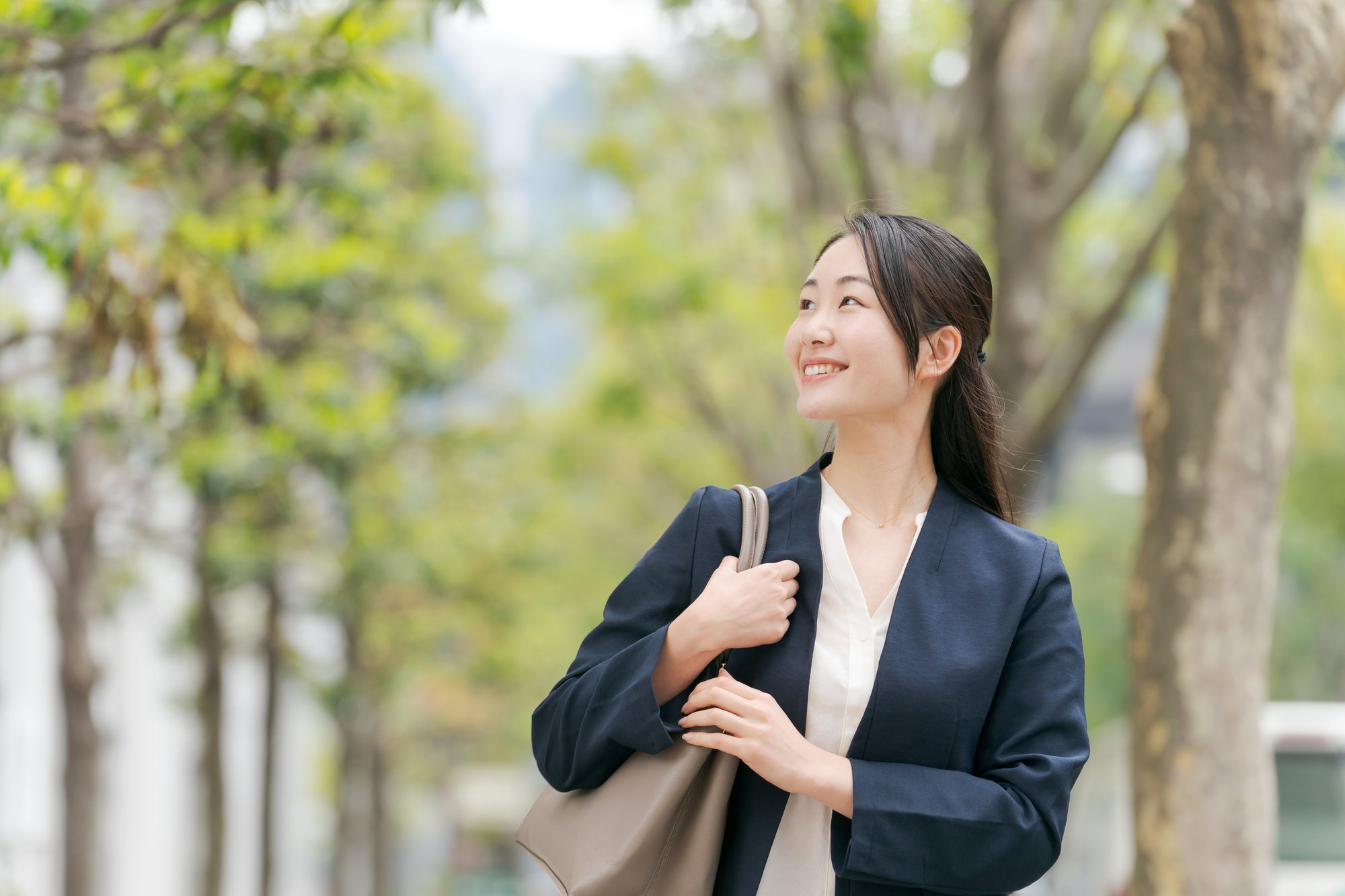 再就職した女性